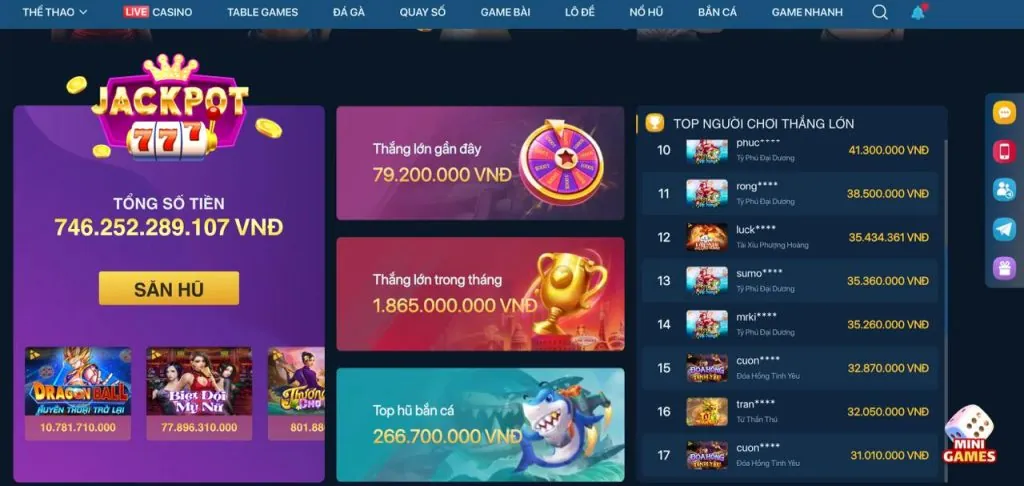 Hoàn Trả Thể Thao & Casino